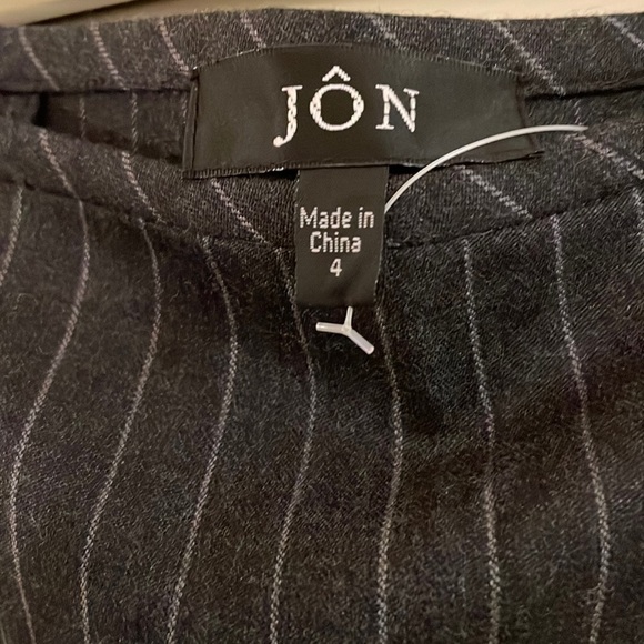 𝅺JON Skirt Cascading Zip Ruffles in Classic Yet Artsy & Contemporary Look - Picture 4 of 8